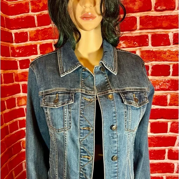 PRANA Women’s Jeans Jacket - Picture 4 of 6